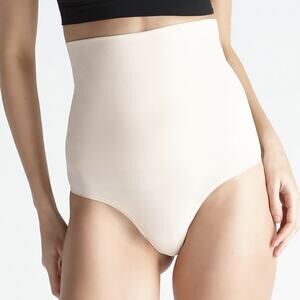 Yummie High Waist Shaping Thong Nude Color M/L NEW